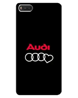 Чехол для Xiaomi Mi8 с картинкой «Логотип Audi Heart»