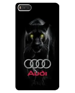Чехол для Xiaomi Mi8 с картинкой «Пантера и Audi»