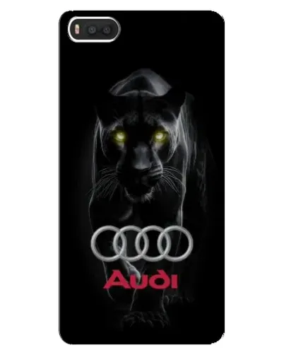 Чехол для Xiaomi Mi8 с картинкой «Пантера и Audi»