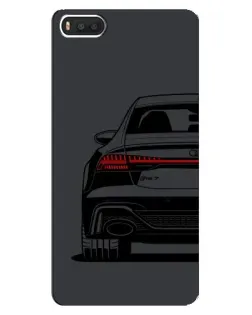 Чехол для Xiaomi Mi8 с картинкой «Задняя часть Audi — арт»