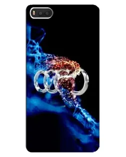 Чехол для Xiaomi Mi8 с картинкой «Энергия лого Audi»