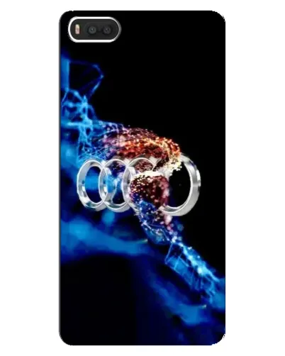 Чехол для Xiaomi Mi8 с картинкой «Энергия лого Audi»