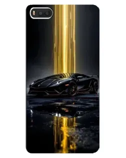 Чехол для Xiaomi Mi8 с картинкой «Ночной Lamborghini драйв»