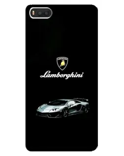 Чехол для Xiaomi Mi8 с картинкой «Логотип Lamborghini классика»