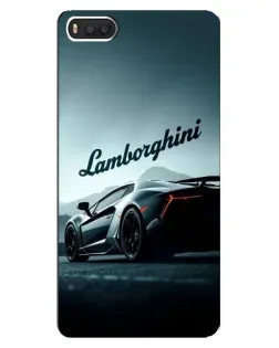 Чехол для Xiaomi Mi8 с картинкой «Классическая надпись Lamborghini»