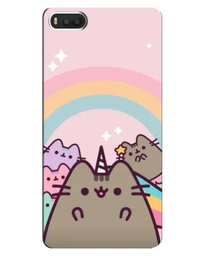 Чехол для Xiaomi Mi8 с картинкой «Единорог Pusheen»