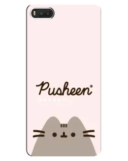 Чехол для Xiaomi Mi8 с картинкой «Pusheen логотип»