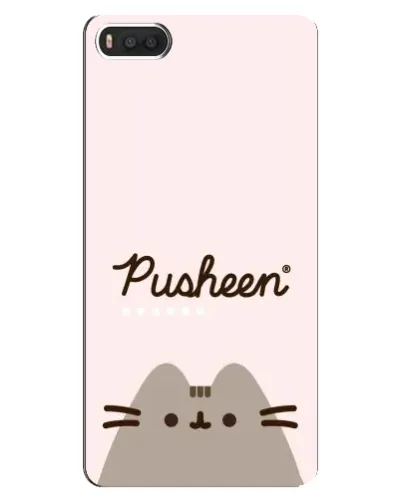 Чехол для Xiaomi Mi8 с картинкой «Pusheen логотип»