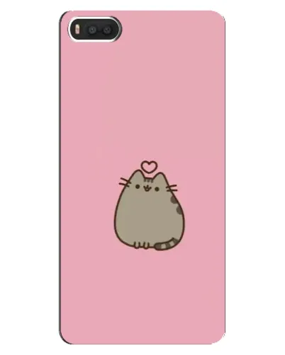Чехол для Xiaomi Mi8 с картинкой «Pusheen сердце»