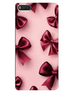 Чехол для Xiaomi Mi8 с картинкой «Бордовый атлас»
