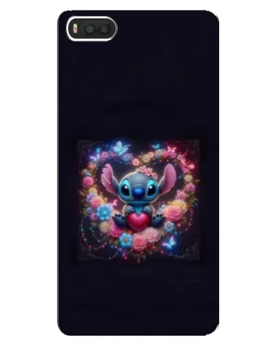 Чехол для Xiaomi Mi8 с картинкой «Stitch в цветах» Чехол для Xiaomi Mi8 с картинкой «Stitch в цветах»