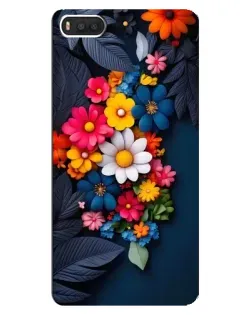 Чехол для Xiaomi Mi8 с картинкой «Цветочная феерия»