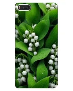 Чехол для Xiaomi Mi8 с картинкой «Ландыши в зелени»