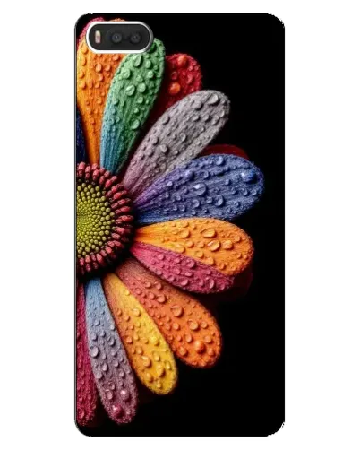 Чехол для Xiaomi Mi8 с картинкой «Радужный цветок»