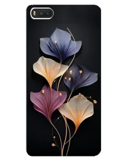 Чехол для Xiaomi Mi8 с картинкой «Лиловые цветы грации»