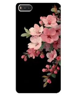 Чехол для Xiaomi Mi8 с картинкой «Розовая ветка сакуры»