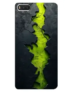 Чохол для Xiaomi Mi8 з картинкою «Салатовий розлом скелі» Чохол для Xiaomi Mi8 з картинкою «Салатовий розлом скелі»