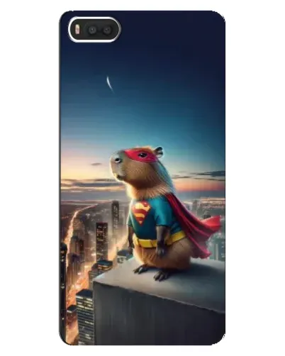 Чехол для Xiaomi Mi8 с картинкой «Капи-мен супергерой» Чехол для Xiaomi Mi8 с картинкой «Капи-мен супергерой»