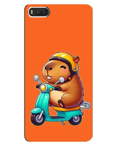Чехол для Xiaomi Mi8 с картинкой «Капибара на скутере» Чехол для Xiaomi Mi8 с картинкой «Капибара на скутере»