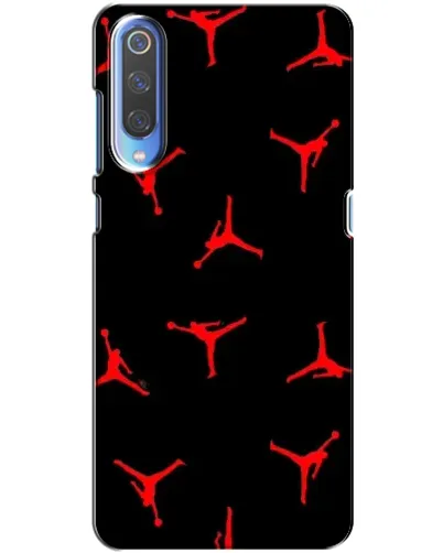 Чехол для Xiaomi Mi 9 с картинкой «Jordan Red Pattern»