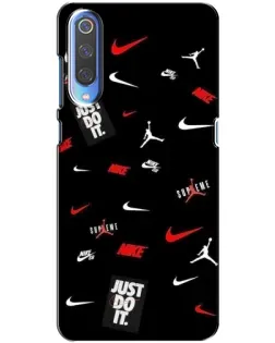 Чехол для Xiaomi Mi 9 с картинкой «Nike Mix Pattern»