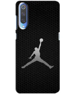 Чехол для Xiaomi Mi 9 с картинкой «Jordan Dark Carbon»