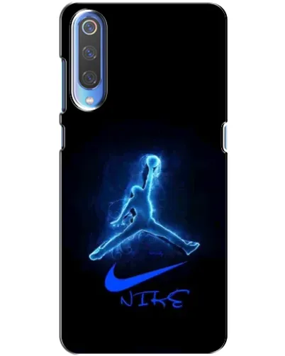 Чехол для Xiaomi Mi 9 с картинкой «Jordan Neon Blue»