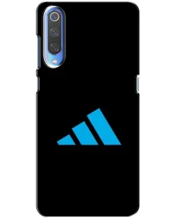 Чехол для Xiaomi Mi 9 с картинкой «Adidas Cyan Logo»