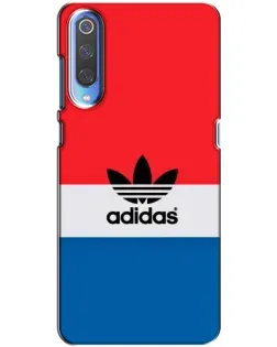 Чехол для Xiaomi Mi 9 с картинкой «Ретро блоки Adidas»