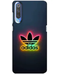 Чехол для Xiaomi Mi 9 с картинкой «Неоновый Adidas»