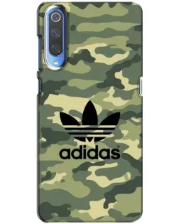 Чехол для Xiaomi Mi 9 с картинкой «Милитари стиль Adidas»