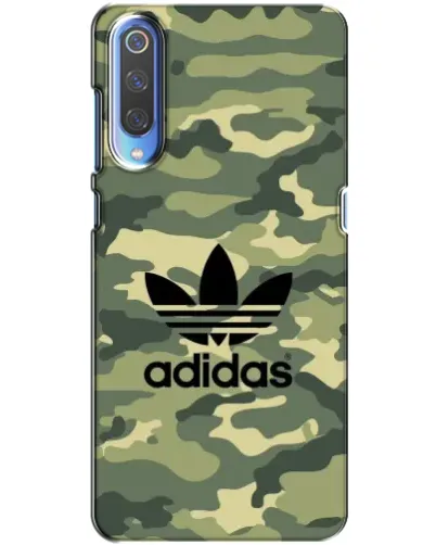 Чехол для Xiaomi Mi 9 с картинкой «Милитари стиль Adidas»