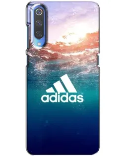 Чехол для Xiaomi Mi 9 с картинкой «Океанская глубина адидас»