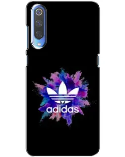 Чехол для Xiaomi Mi 9 с картинкой «Взрыв красок Adidas»