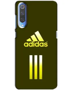 Чехол для Xiaomi Mi 9 с картинкой «Оливковый градиент Adidas»