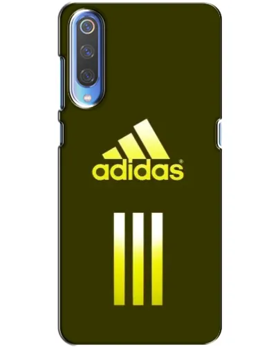 Чехол для Xiaomi Mi 9 с картинкой «Оливковый градиент Adidas»