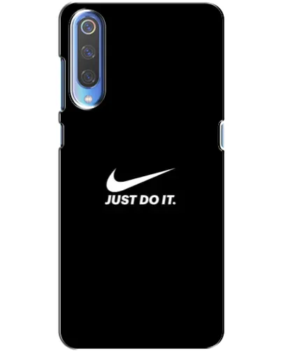 Чехол для Xiaomi Mi 9 с картинкой «Минимализм от Nike»