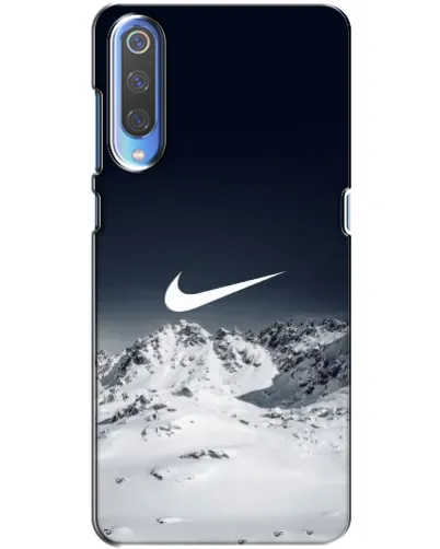 Чехол для Xiaomi Mi 9 с картинкой «Nike — зимние горы»