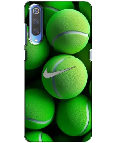 Чехол для Xiaomi Mi 9 с картинкой «Теннисные мячи Найк»