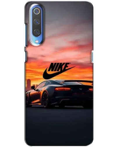 Чехол для Xiaomi Mi 9 с картинкой «Nike и суперкар»