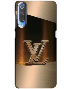 Чехол для Xiaomi Mi 9 с картинкой «LV — золотое сияние»