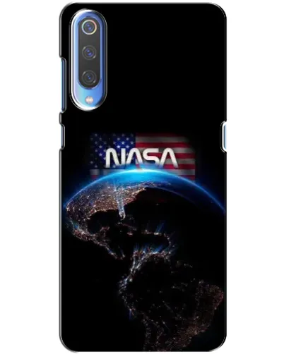 Чехол для Xiaomi Mi 9 с картинкой «Земля из космоса NASA»