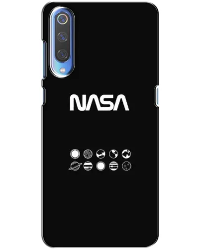 Чехол для Xiaomi Mi 9 с картинкой «NASA — технический принт»