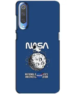 Чехол для Xiaomi Mi 9 с картинкой «NASA — лунная миссия»