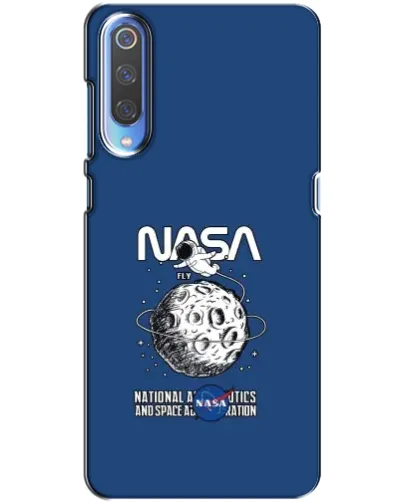 Чехол для Xiaomi Mi 9 с картинкой «NASA — лунная миссия»