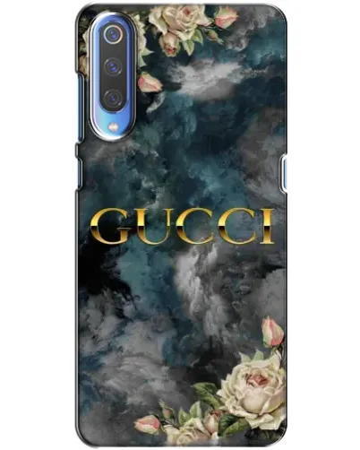 Чехол для Xiaomi Mi 9 с картинкой «Абстрактные цветы Gucci» Чехол для Xiaomi Mi 9 с картинкой «Абстрактные цветы Gucci»