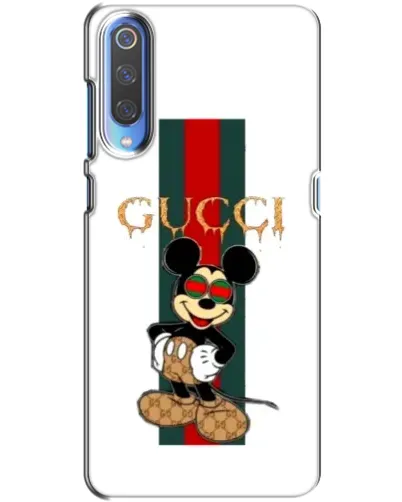 Чехол для Xiaomi Mi 9 с картинкой «Микки Маус Gucci — полосы» Чехол для Xiaomi Mi 9 с картинкой «Микки Маус Gucci — полосы»