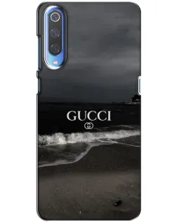 Чехол для Xiaomi Mi 9 с картинкой «Gucci — морской прибой»
