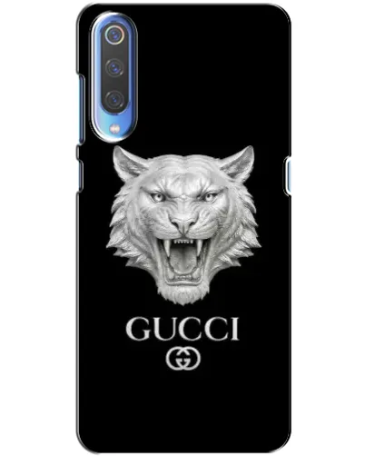 Чехол для Xiaomi Mi 9 с картинкой «Gucci — серебряный лев» Чехол для Xiaomi Mi 9 с картинкой «Gucci — серебряный лев»