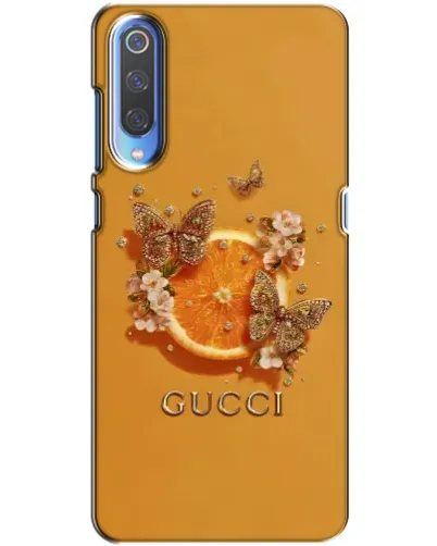 Чехол для Xiaomi Mi 9 с картинкой «Gucci — золотые бабочки» Чехол для Xiaomi Mi 9 с картинкой «Gucci — золотые бабочки»